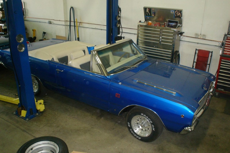 Blue Convertible Blue Convertible